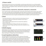 AMP18 4Zones 2600W(4X650W) Intelligent Energy-Saving Power Amplifier(70v/100v 2/4/8 Ω)