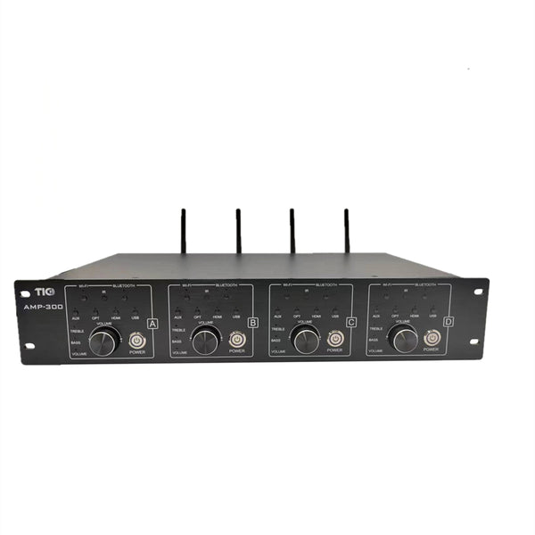 AMP300  8X50W 4Zones 8Channels Wifi &Bluetooth Amplifiers