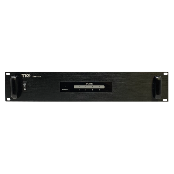 AMP555 4-Zone 8-Channel Non-Fan Low-Noise Multiroom Audio Digital Amplifier(2U)