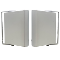 ASP60 - 5" Outdoor Weather-Resistant Patio Speakers with 70v Switch (Pair)