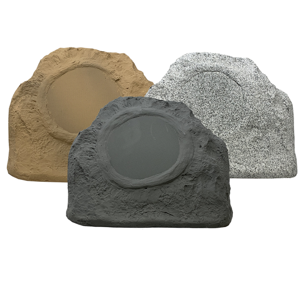 TFS5 -  6.5" Outdoor Weather-Resistant Rock Speakers (Pair)--Refurbish