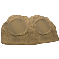 TFS5 -  6.5" Outdoor Weather-Resistant Rock Speakers (Pair)--Refurbish