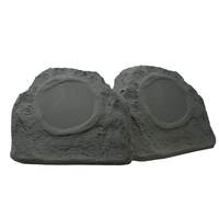 TFS5 -  6.5" Outdoor Weather-Resistant Rock Speakers (Pair)--Refurbish