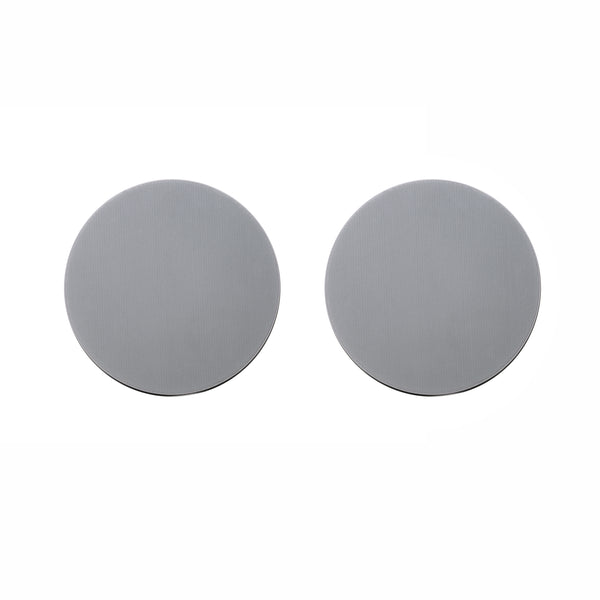 TIC MC8O26 6'' Ceiling Speakers W/Magnetic Grill(Pair) Perfect for Damp and Humid Indoor/Outdoor Placement - Bath, Kitchen, Covered Porches. 6.5 inch 8Ω / Pair (Magnetic Grill)